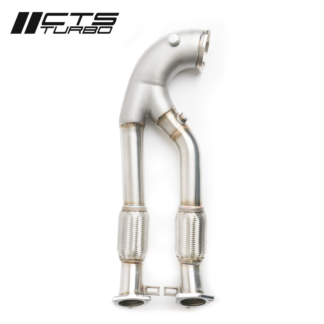 CTS Turbo 8V RS3 و 8 S TTRS 2.5T EVO Catless Downpipe