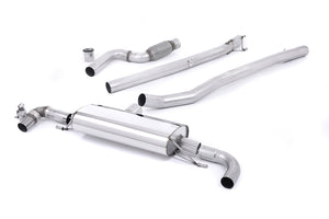 Milltek 3.00'' Non-Resonated Valved Cat-Back Exhaust System A-Class A45 AMG 2.0 Turbo (W176)