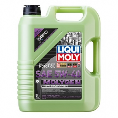 Liqui Moly Molygen 5W/40 in 5-liter